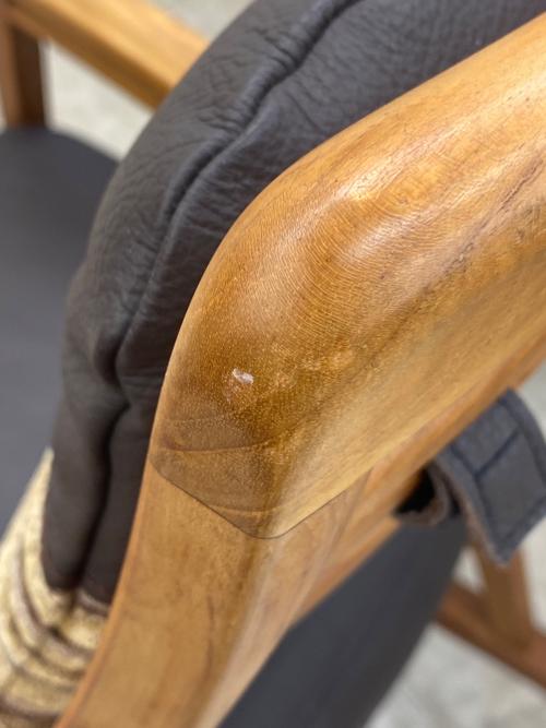 BC工房 (ビーシーコウボウ) ラウンジチェアー ナチュラル×ブラック @