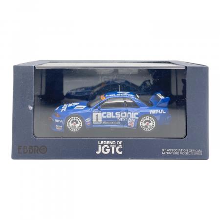 EBBRO (エブロ) モデルカー 1/43 CALSONIC SKYLINE R32 JGTC 1994