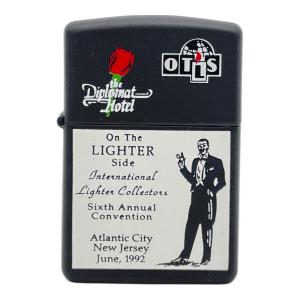 ZIPPO OTLS 1992年コンベンション記念 ブラックマットZippo
