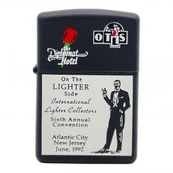 ZIPPO OTLS 1992年コンベンション記念 ブラックマットZippo