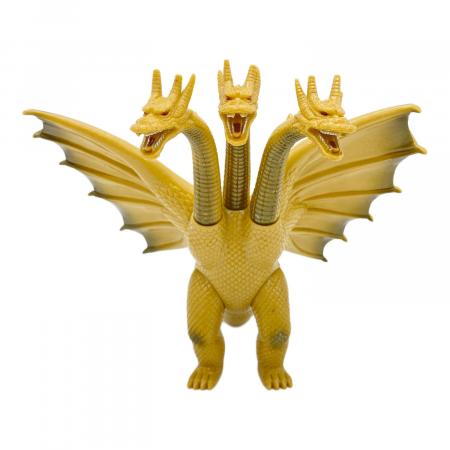 キングギドラ　ソフビ　1984 BANDAI バンダイ 東宝怪獣 ムービーモンスターシリーズ キングギドラ ソフビ