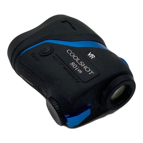 Nikon (ニコン) ゴルフ距離測定器 COOLSHOT 80i VR ブラック×ブルー