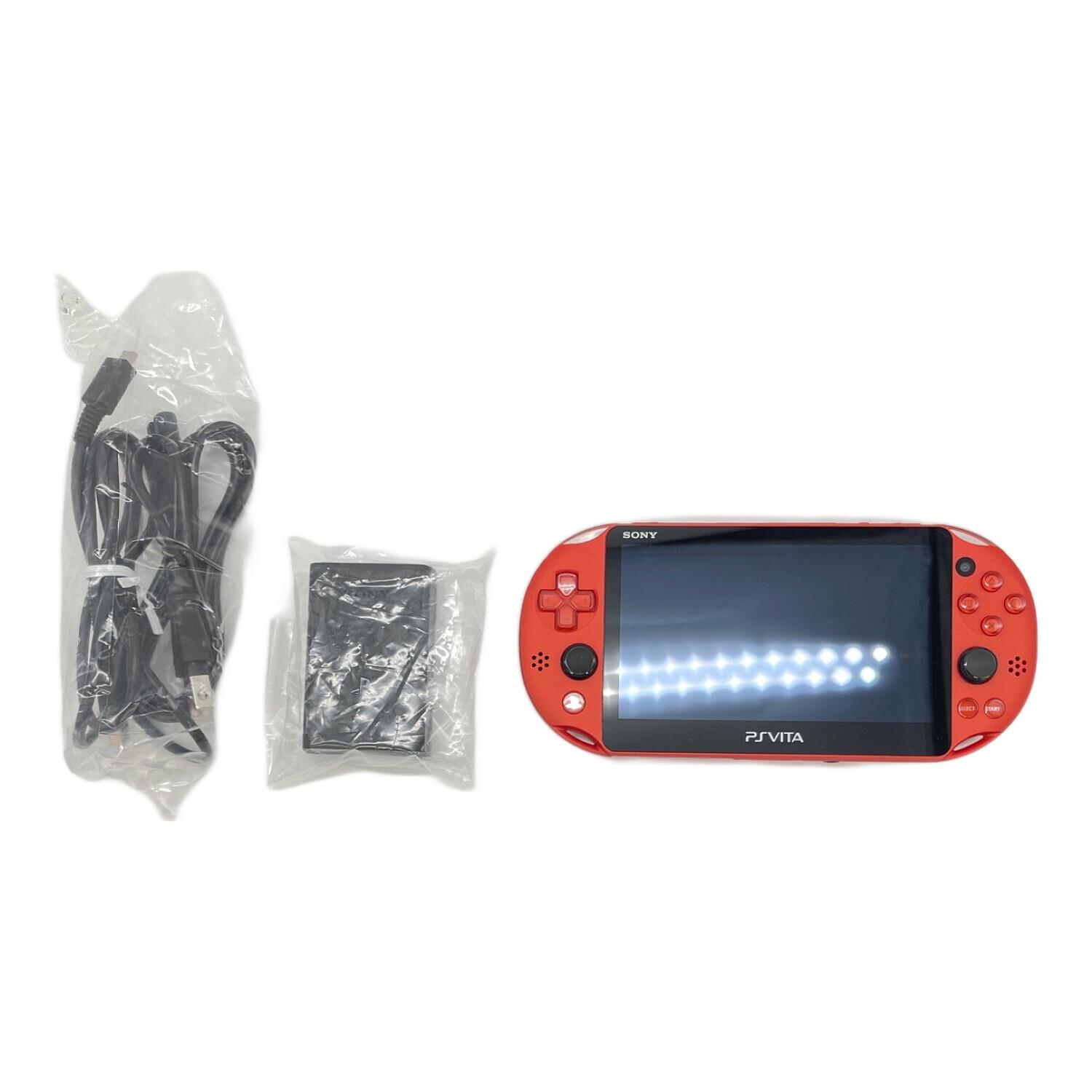 SONY MODEL PCH-2000 動作確認済みです。 SONY (ソニー) PSVITA 初期化済み PCH-2000[PSVITA] 動作確認