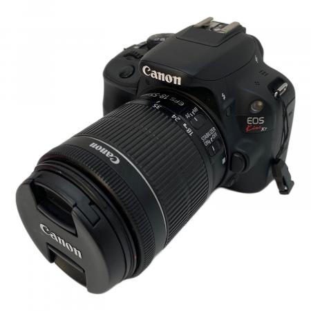 Canon デジタル一眼レフカメラ EF-S 18-5555−250動作確認済み CANON (キヤノン) デジタル一眼レフカメラ EOS Kiss X7 EF-S18-55 IS