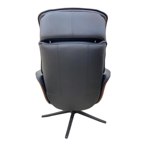 Ekornes (エコーネス) リクライニングチェアー ブラック×ブラウン