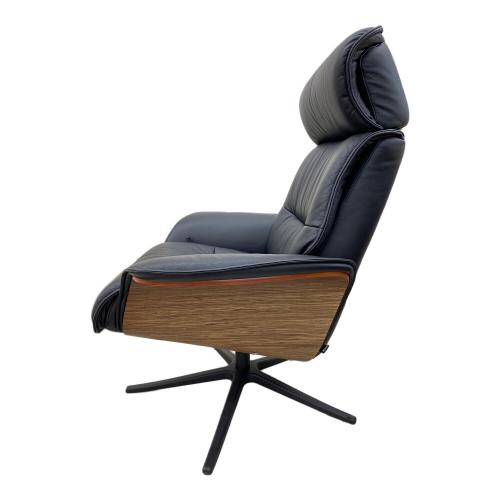 Ekornes (エコーネス) リクライニングチェアー ブラック×ブラウン