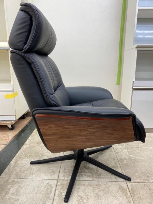 Ekornes (エコーネス) リクライニングチェアー ブラック×ブラウン