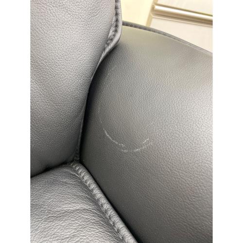Ekornes (エコーネス) リクライニングチェアー ブラック×ブラウン