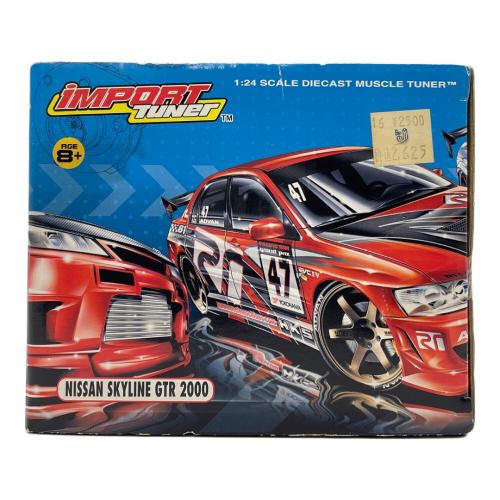 MUSCLE MACHINES ダイキャストカー 1/24 @ NISSAN SKYLINE GTR 2000 IMPORT TUNER