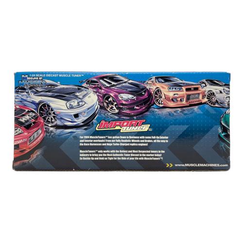 MUSCLE MACHINES ダイキャストカー 1/24 @ NISSAN SKYLINE GTR 2000 IMPORT TUNER