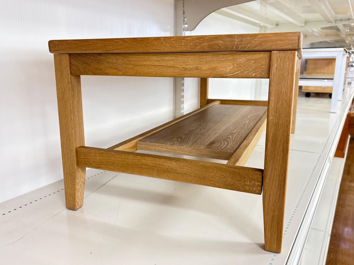 【2025/12中旬以降 直接引取り限定】未使用 シギヤマ家具 ローテーブル hokuo_156-bilt-dining200-3set