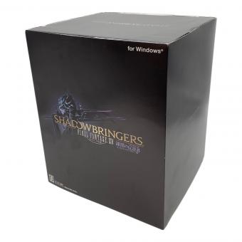 PCソフト ファイナルファンタジーXIV：漆黒のヴィランズ コレクターズエディション ファイナルファンタジーグッズ アートトランプ欠品