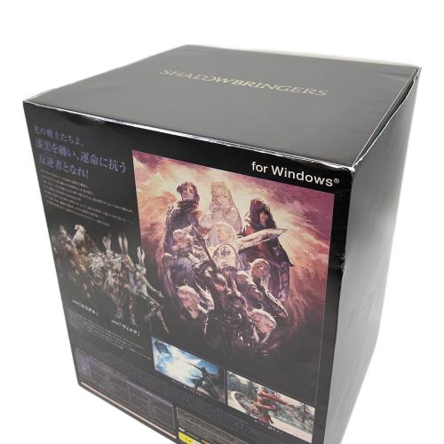 PCソフト ファイナルファンタジーXIV：漆黒のヴィランズ コレクターズエディション ファイナルファンタジーグッズ アートトランプ欠品