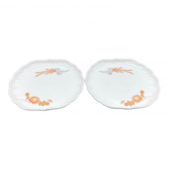 深川製磁 (フカガワセイジ) プレート 菊鳳凰