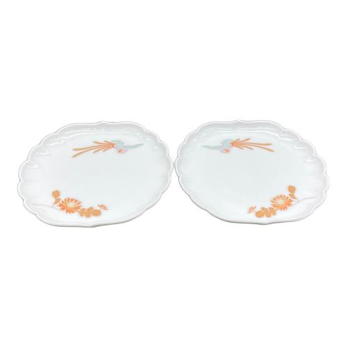 深川製磁 (フカガワセイジ) プレート 菊鳳凰