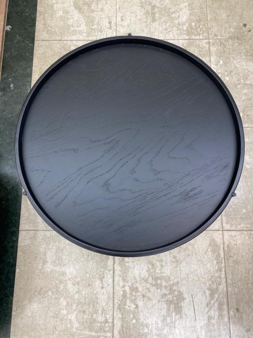 Sketch (スケッチ) サイドテーブル ブラック HUMLA