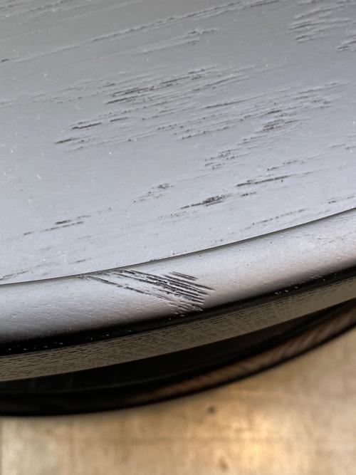 Sketch (スケッチ) サイドテーブル ブラック HUMLA