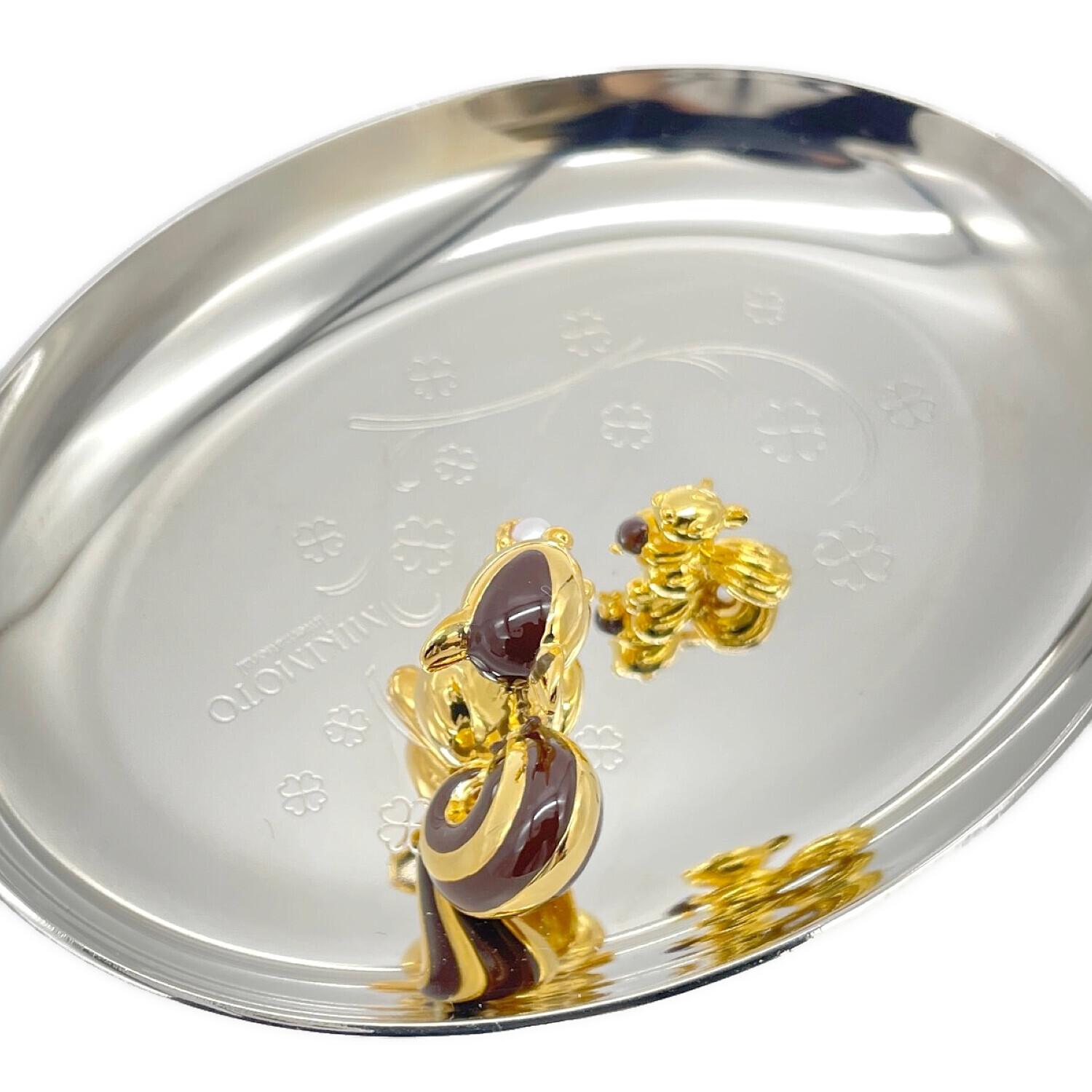 MIKIMOTO　置き物 MIKIMOTO (ミキモト) 置物 リス・トレー｜トレファクONLINE