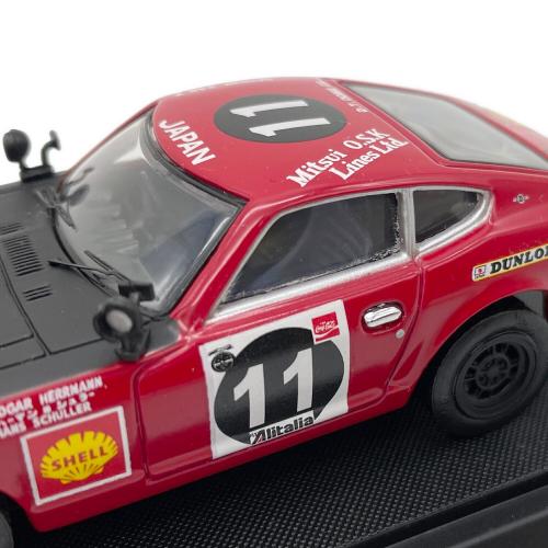 EBBRO (エブロ) NISSAN FAIRLADY 240Z SAFARI RALLY SHELL ミニカー