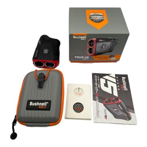 Bushnell (ブッシュネル) ゴルフ距離測定器 TOUR V5 SHIFT ブラック×レッド