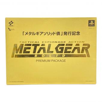 コナミ メタルギアソリット Playstation用ソフト メタルギアソリッド債 発行記念プレミアムパッケージ @ -