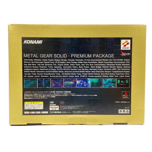 コナミ メタルギアソリット Playstation用ソフト メタルギアソリッド債