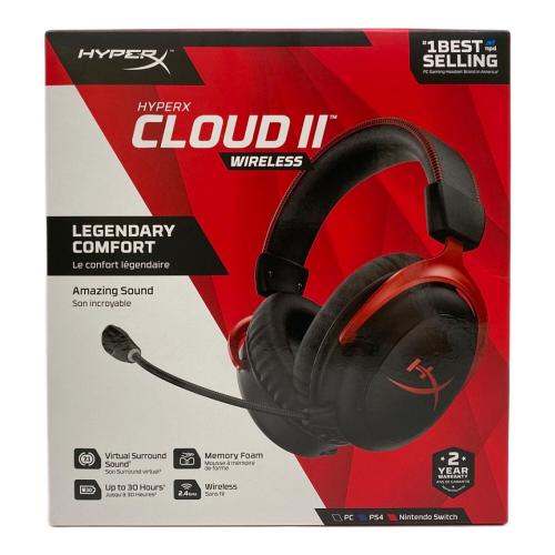 HYPERX (ハイパーエックス) ワイヤレスヘッドホン CL002 CLOUD II