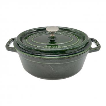 Staub (ストウブ) 両手鍋 LA COCOTTE 43 SIZE 22cm ブラック