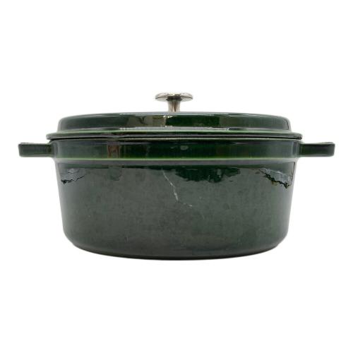 Staub (ストウブ) オーバルココット グリーン