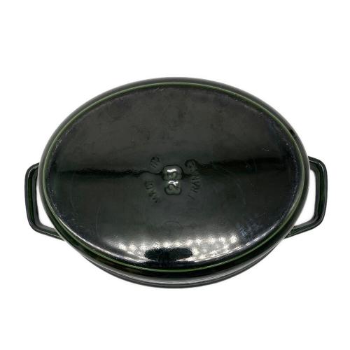 Staub (ストウブ) オーバルココット グリーン