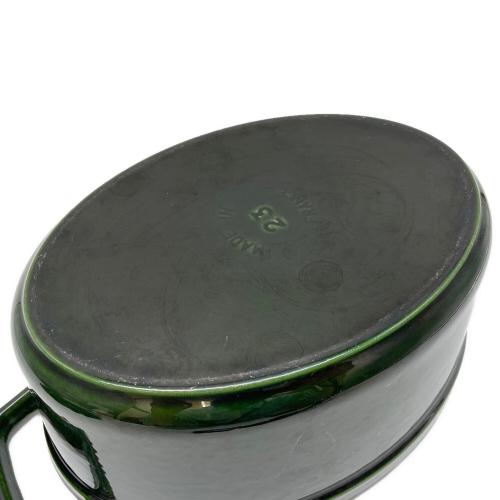 Staub (ストウブ) オーバルココット グリーン