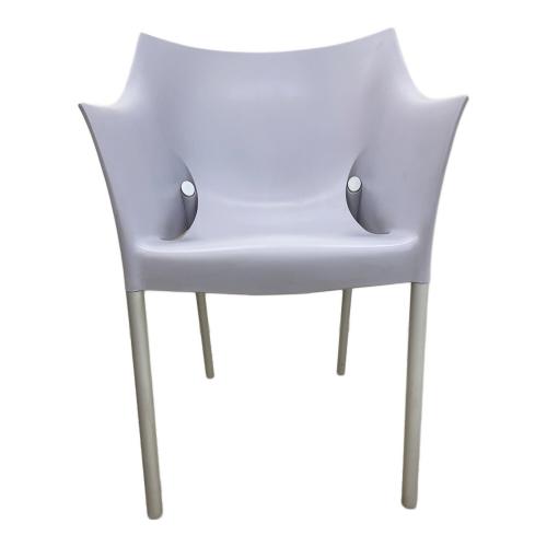 Kartell (カルテル) アームチェアー DR.NO(ドクターノー） グレー×シルバー