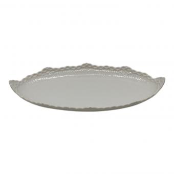 ROYAL COPENHAGEN (ロイヤル・コペンハーゲン) ピックルディッシュ ホワイトフルーテッド・ハーフレース