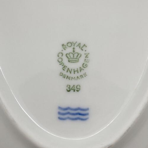 ROYAL COPENHAGEN (ロイヤル・コペンハーゲン) ピックルディッシュ ホワイトフルーテッド・ハーフレース