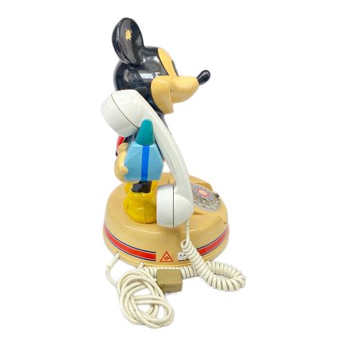 Disney(ディズニー) ミッキーマウス電話機 レトロホビー DK-64I ハガレ有