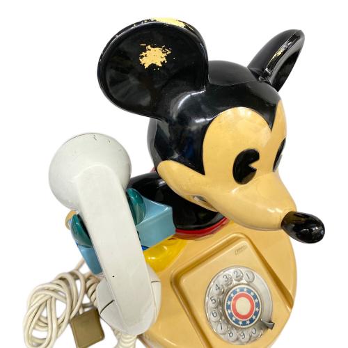 Disney(ディズニー) ミッキーマウス電話機 レトロホビー DK-64I ハガレ有