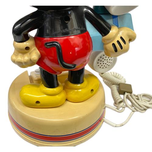 Disney(ディズニー) ミッキーマウス電話機 レトロホビー DK-64I ハガレ有