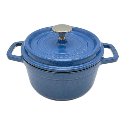 Staub (ストウブ) ミニココット 16cm ブルー ピコ・ココットランド
