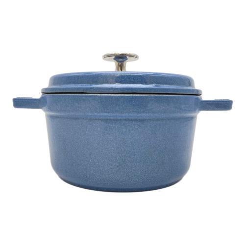 Staub (ストウブ) ミニココット 16cm ブルー ピコ・ココットランド
