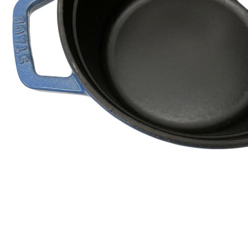 Staub (ストウブ) ミニココット 16cm ブルー ピコ・ココットランド