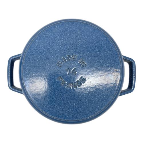 Staub (ストウブ) ミニココット 16cm ブルー ピコ・ココットランド