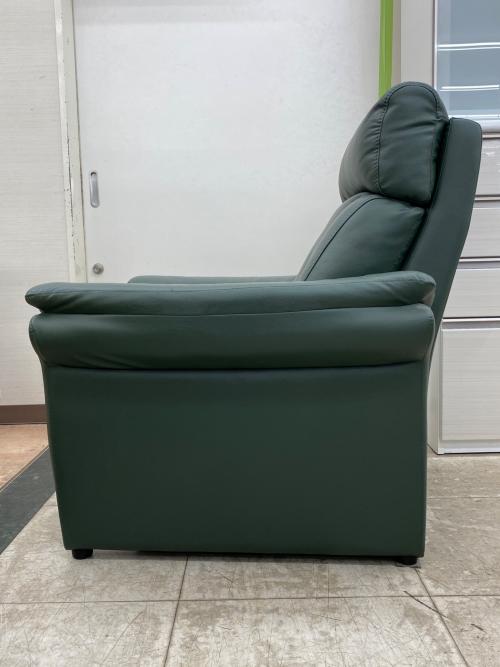ニトリ 1人掛けソファー 1 SEATER ALTA GREEN グリーン ナルタKD