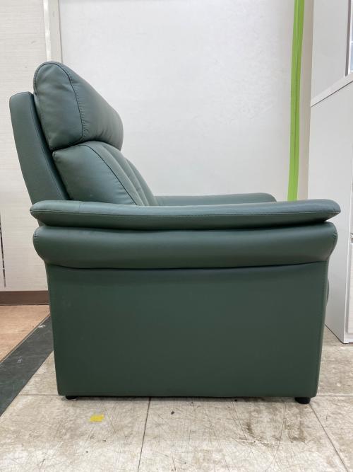 ニトリ 1人掛けソファー 1 SEATER ALTA GREEN グリーン ナルタKD