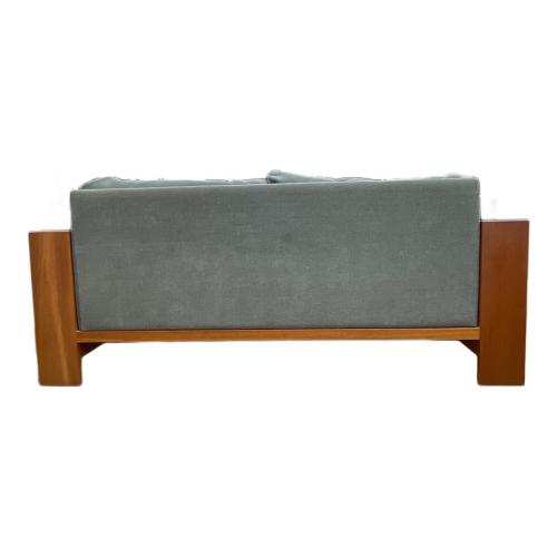 家具蔵 (カグラ) 2.5人掛けソファー 120 ライトグレー×ナチュラル モデルノ