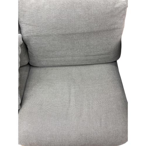 家具蔵 (カグラ) 2.5人掛けソファー 120 ライトグレー×ナチュラル モデルノ