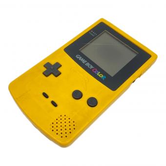 Nintendo (ニンテンドー) GAMEBOY COLOR CGB-001 ※ジャンク品 画面中央部キズ/色ヤケ・電池劣化有