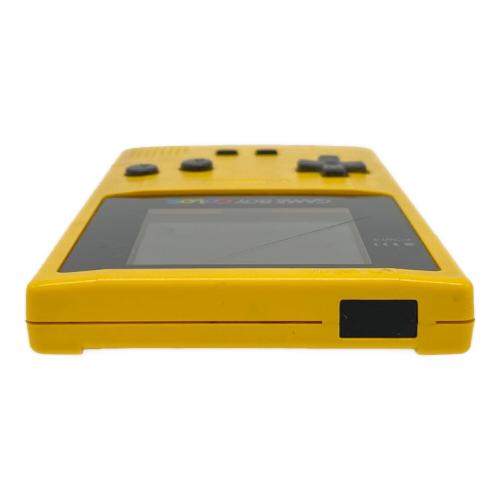 Nintendo (ニンテンドー) GAMEBOY COLOR CGB-001 ※ジャンク品 画面中央部キズ/色ヤケ・電池劣化有