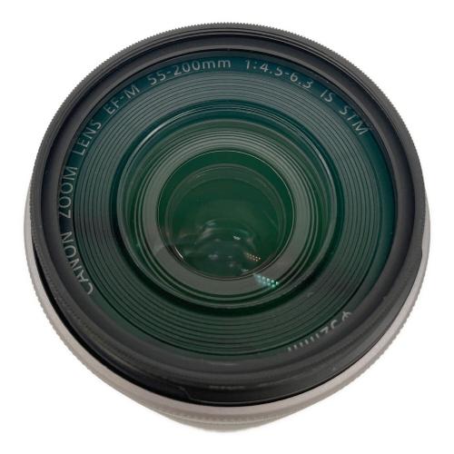 CANON (キヤノン) ミラーレス一眼レフカメラ EOS KISS M EOS 55-200mm  IMAGE STABILIZER MACRO 1.0m/3.3ft  15-45mm   IMAGE STABILIZER 19
