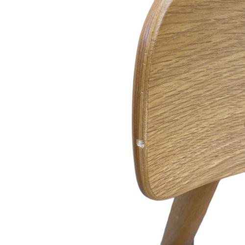 無印良品 (ムジルシリョウヒン) ラウンドチェアー オーク材