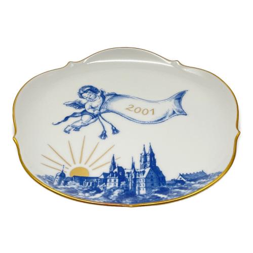 Meissen (マイセン) プレート 2001年 天使 メモリアルプレート